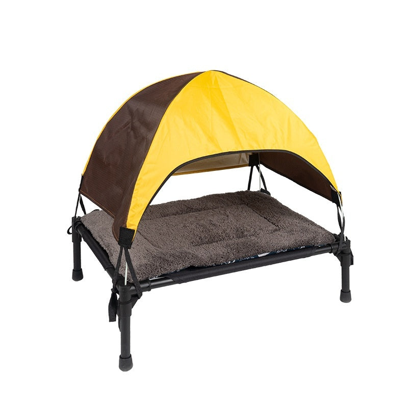Elevate Your Pet's Camping Experience with the Foldable Pet Bed
