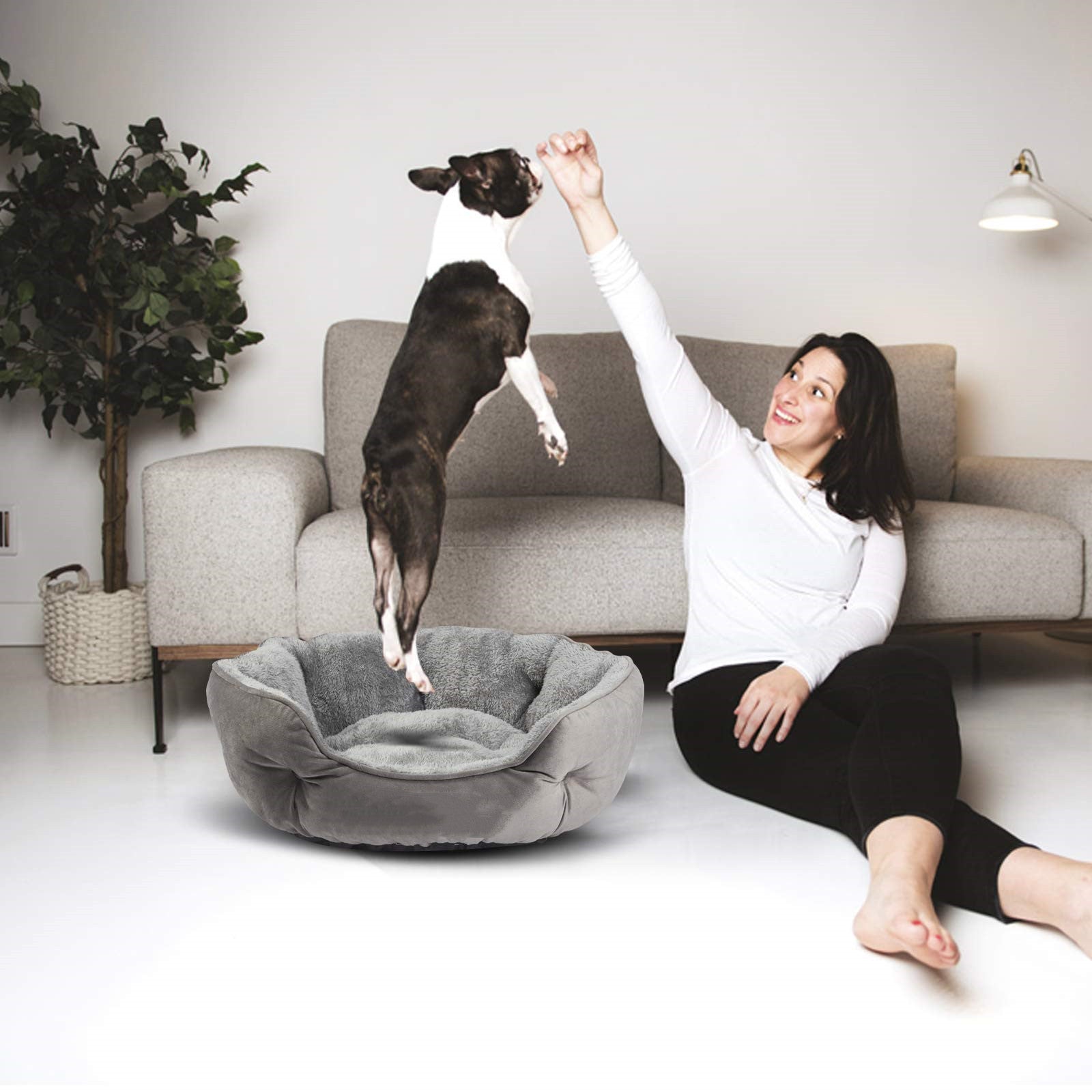 Discover the Comfort of the Cathouse Doghouse Round Pet Bed