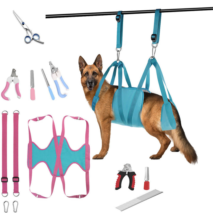 Transform Your Pet's Grooming Experience with Our Pet Grooming Hammock!