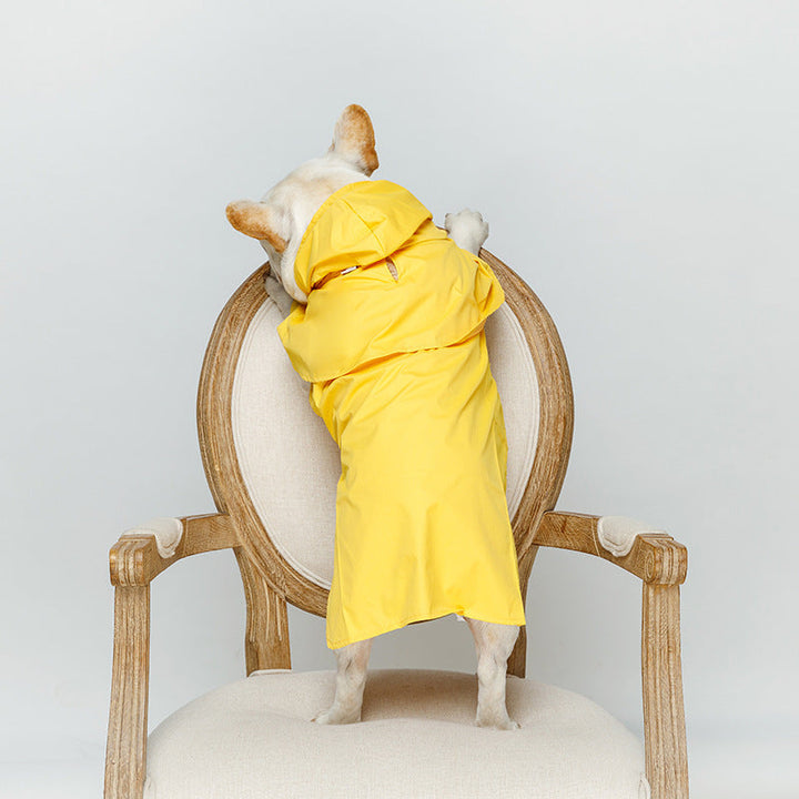 Keep Your Pup Dry with Our Reflective Waterproof Raincoat!