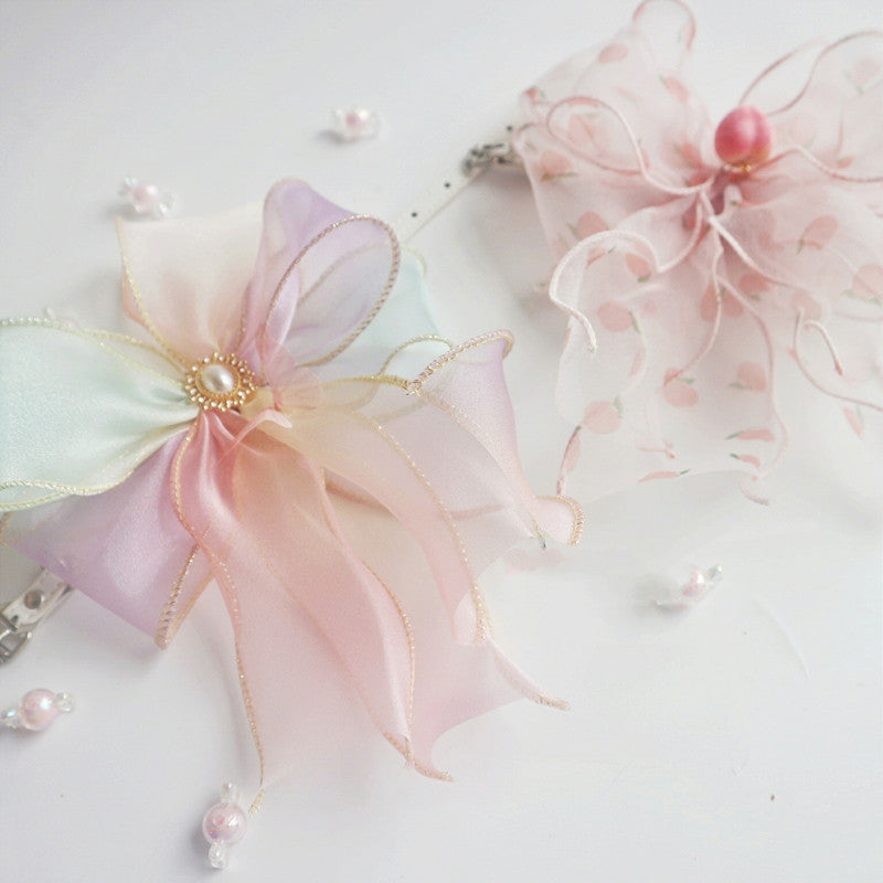 Pet Leather Collar Bow