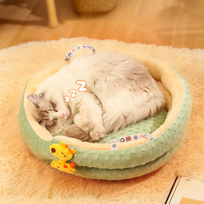 Pet Bed Winter Warm Kennel