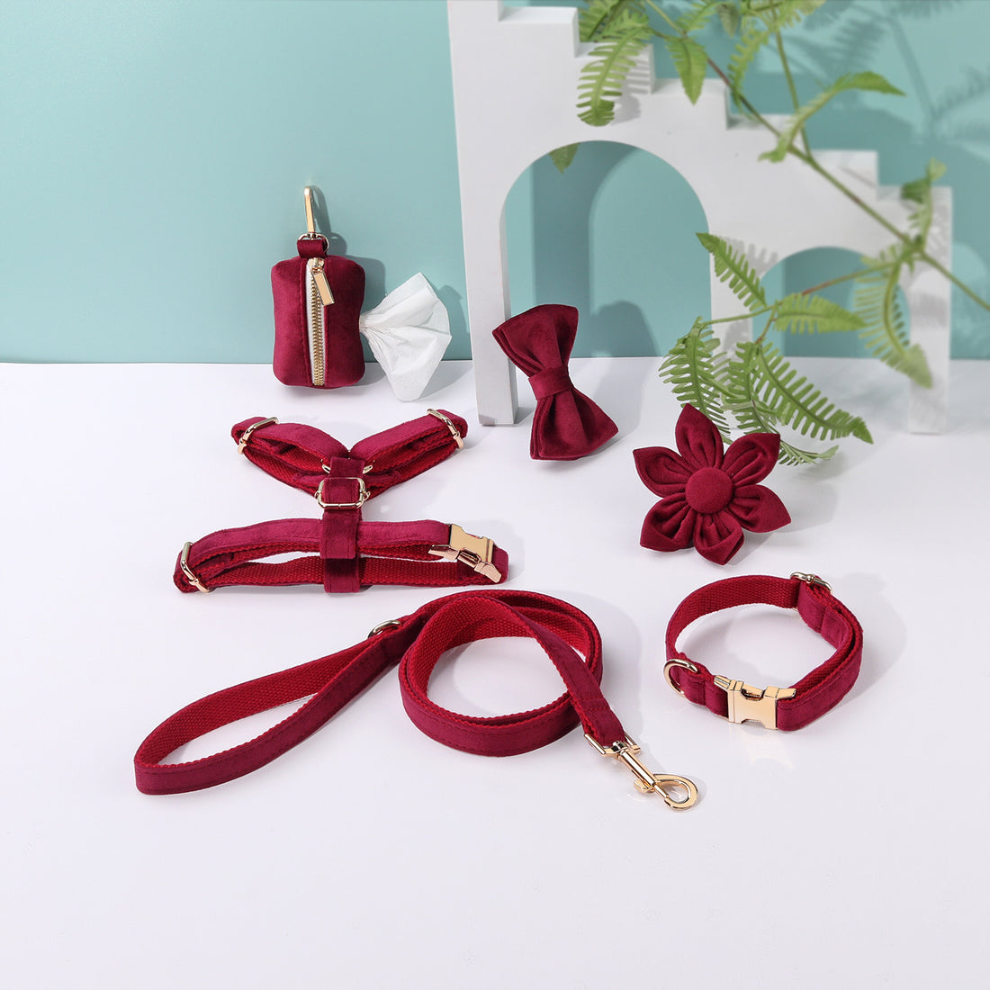 Classic Velvet Soft Pet Collar