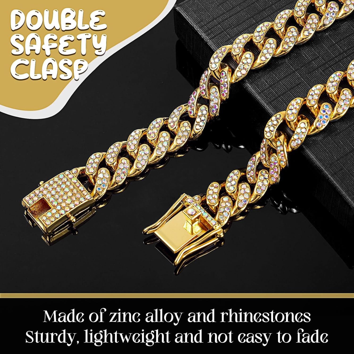 Dog Necklace Metal Cat Chain