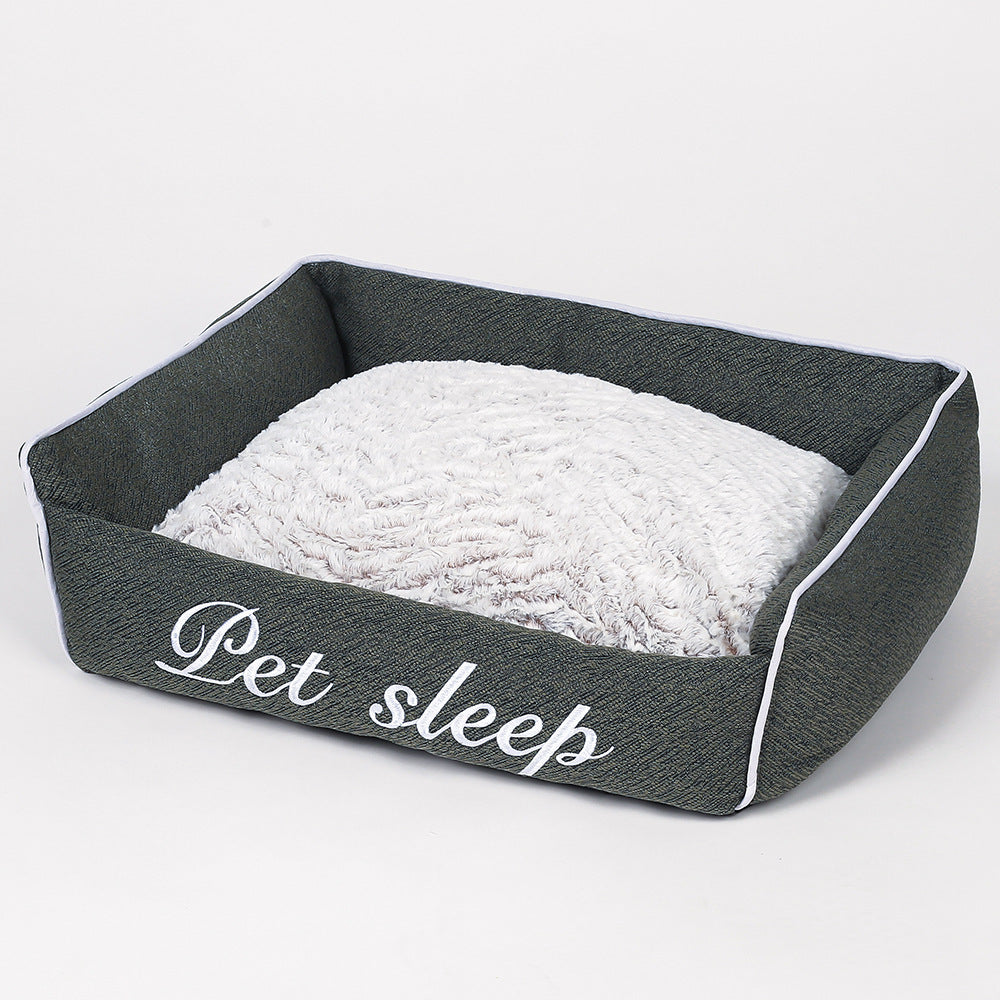 Warm cat pet bed