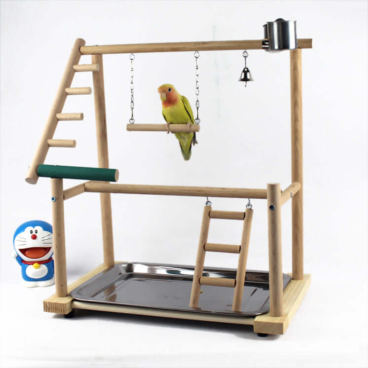 Bird Stand Toy Swing