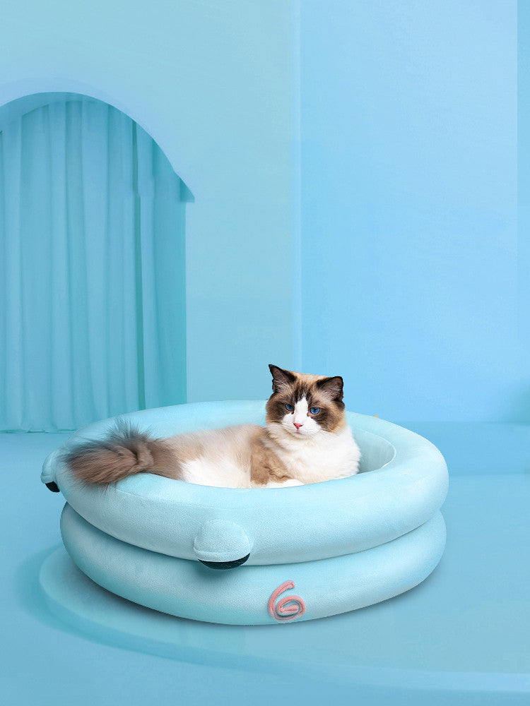 Cat Bed Winter Warm Dog Kennel