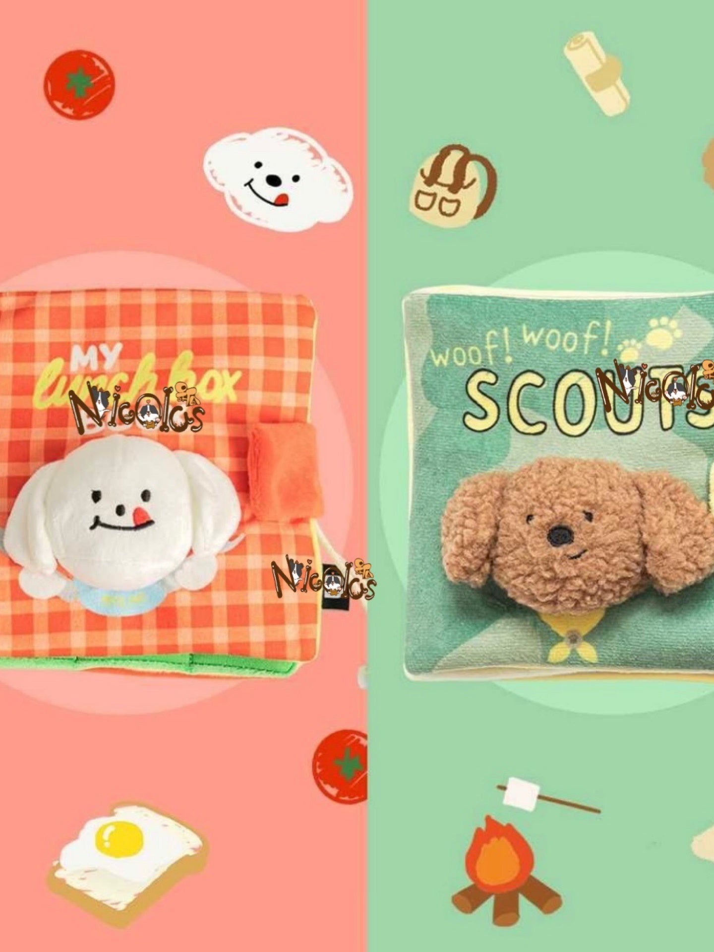 Cats And Dogs Book Puzzle Toys