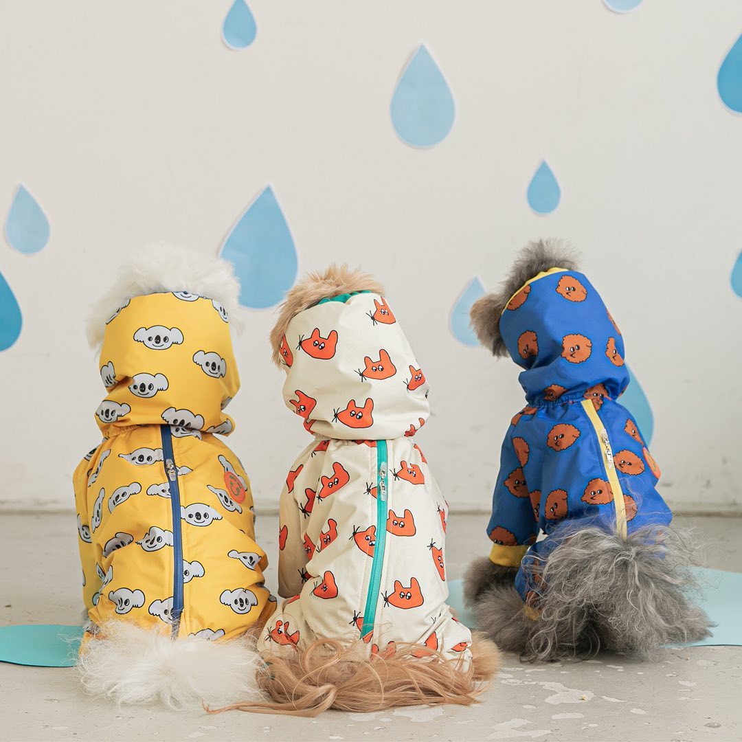 Fashion Pet Dog All-around Raincoat