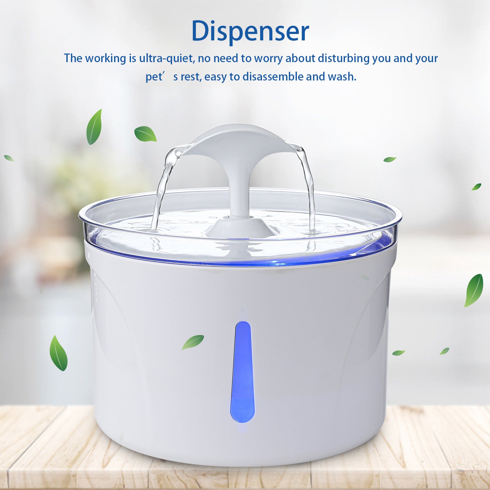 Automatic Circulating Water Pet Feeder