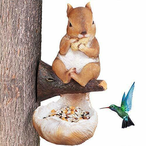Cute Squirrel Bird Feeder