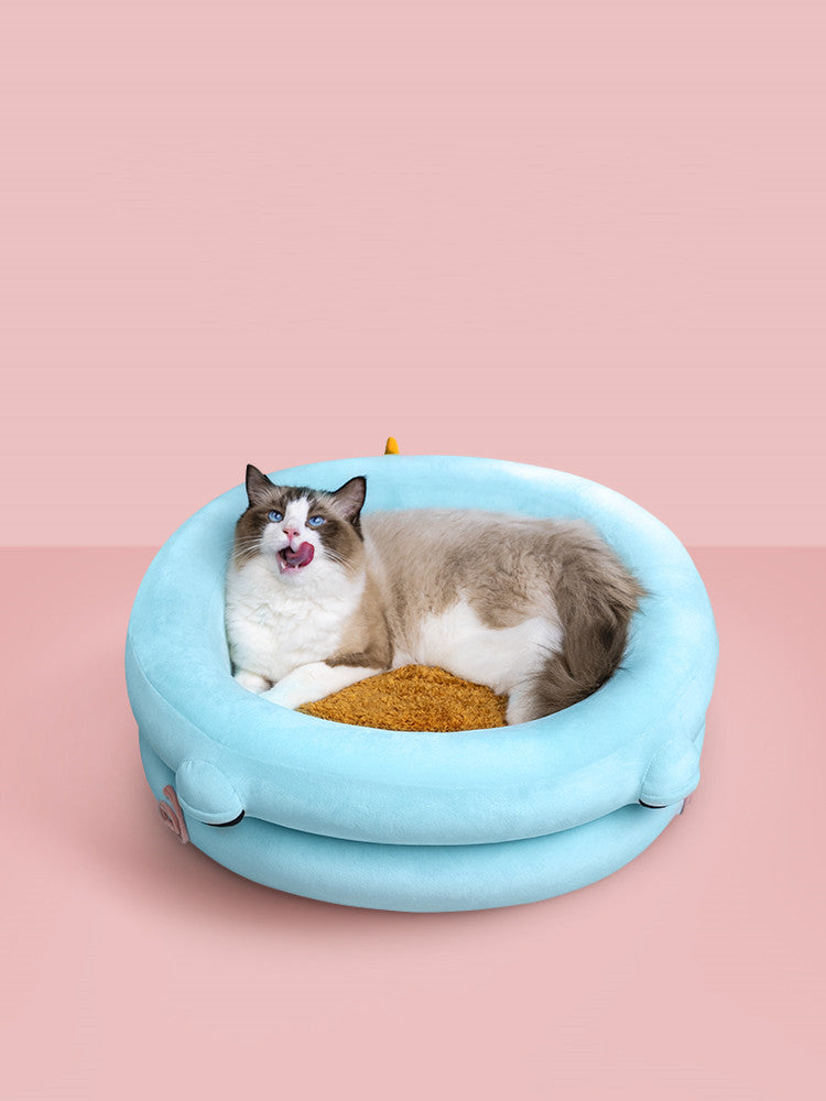 Cat Bed Winter Warm Dog Kennel