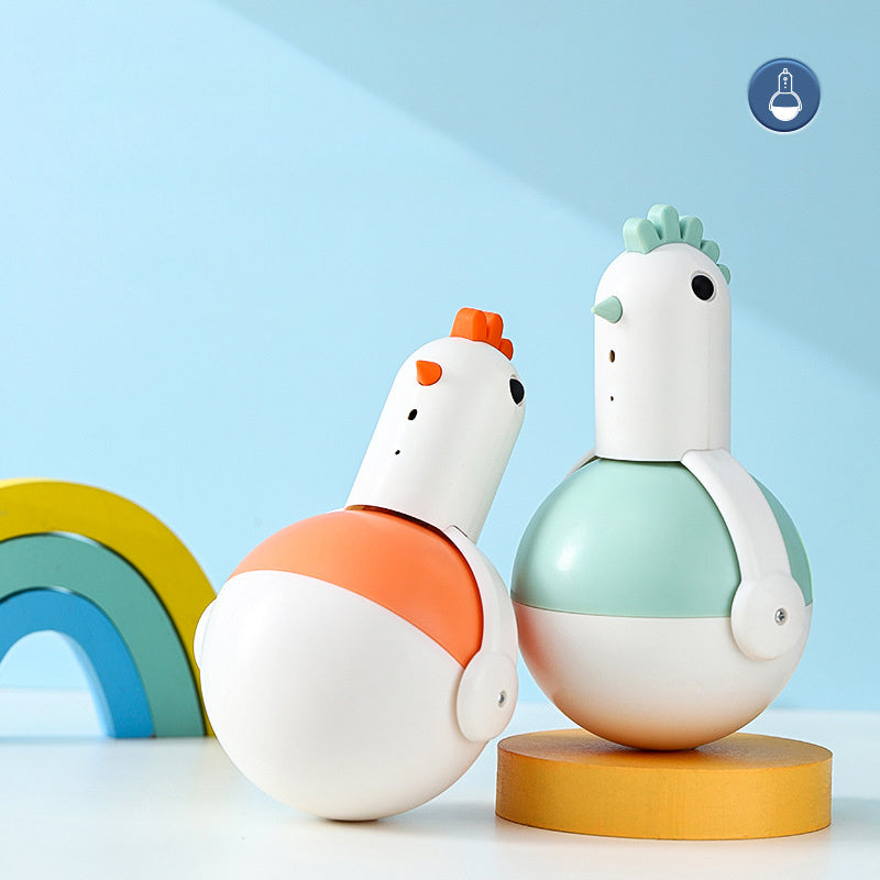 Electric Cat Toy Chicken Glass Cat Toy