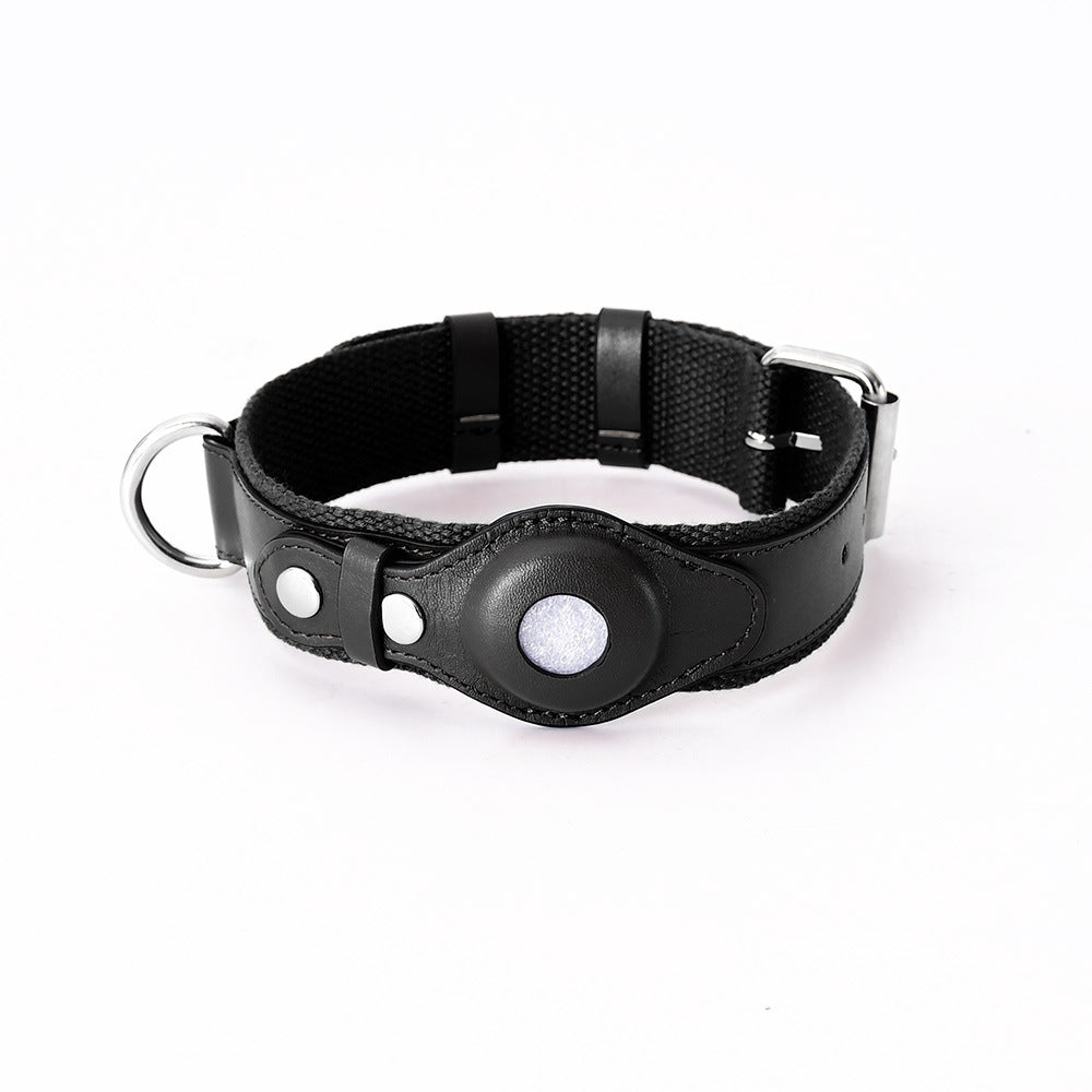 Airtag Pet Collar Leather Collar