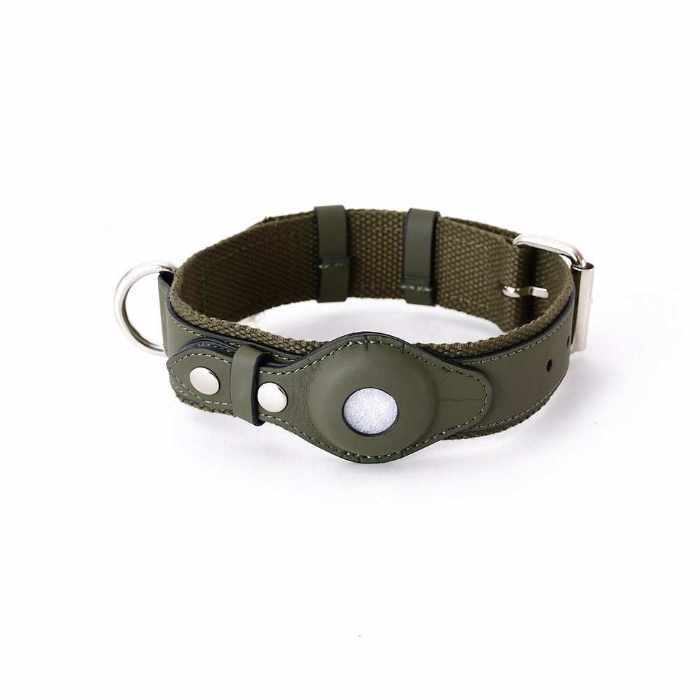Airtag Pet Collar Leather Collar