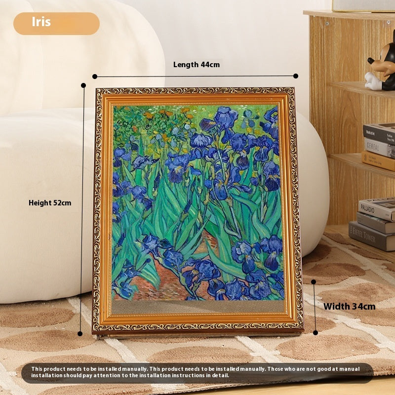 Retro Golden Cat Nest Cat Scratch Board Toy