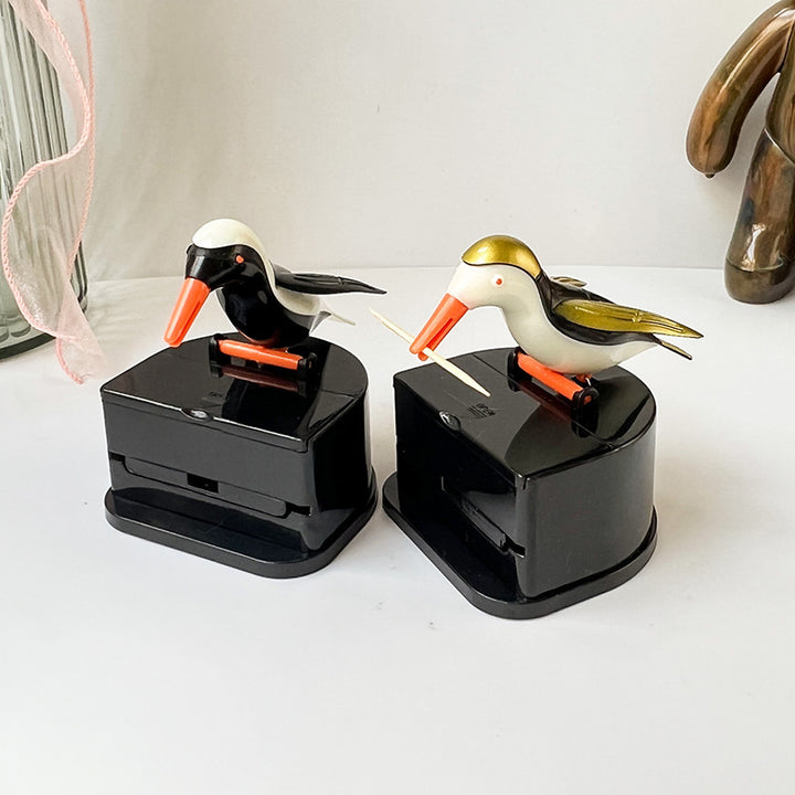Bird Automatic Pop-up Toothpick Box