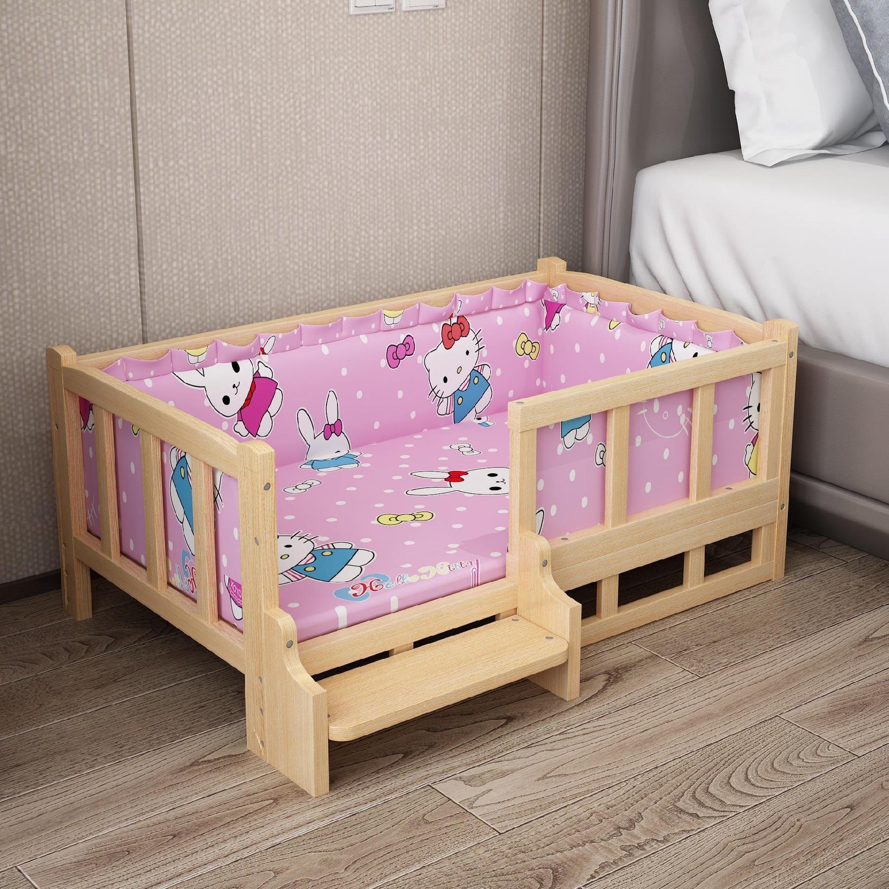 Wooden Bed Pet Dog Bed