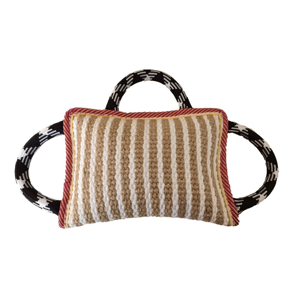 Dog Rope Toys Dog Jute Bite Pillow
