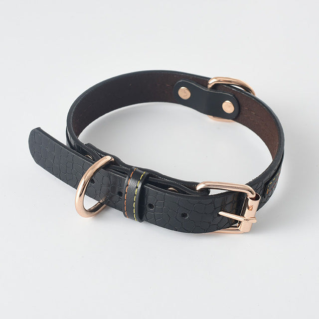 Leather Pet Dog Collar