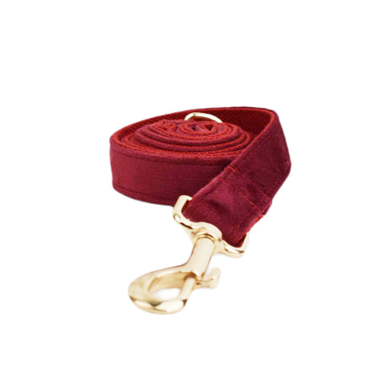 Pet Collar Dog Fabric Velvet