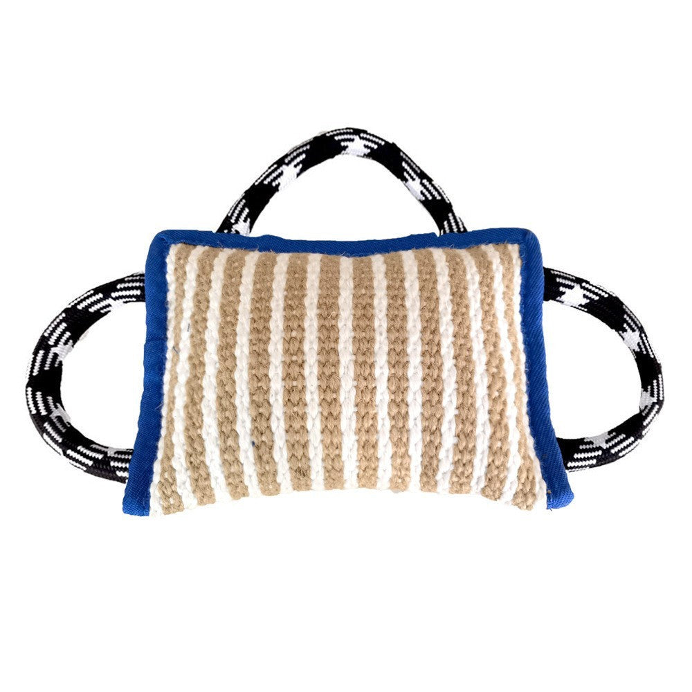 Dog Rope Toys Dog Jute Bite Pillow