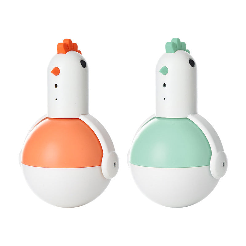Electric Cat Toy Chicken Glass Cat Toy