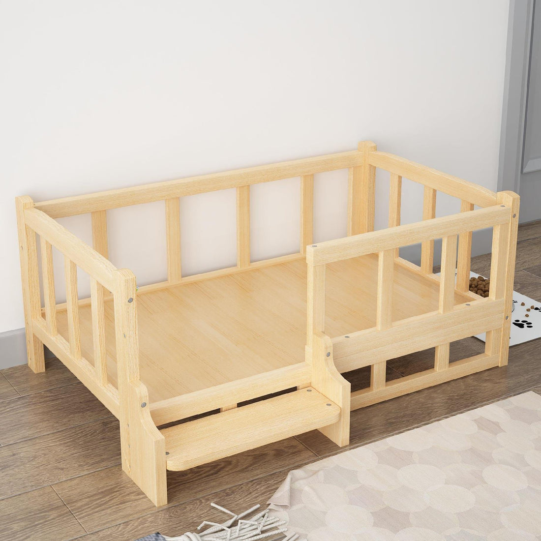 Wooden Bed Pet Dog Bed
