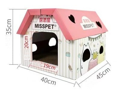 Milk Carton Cat Scratcher Cat Toy