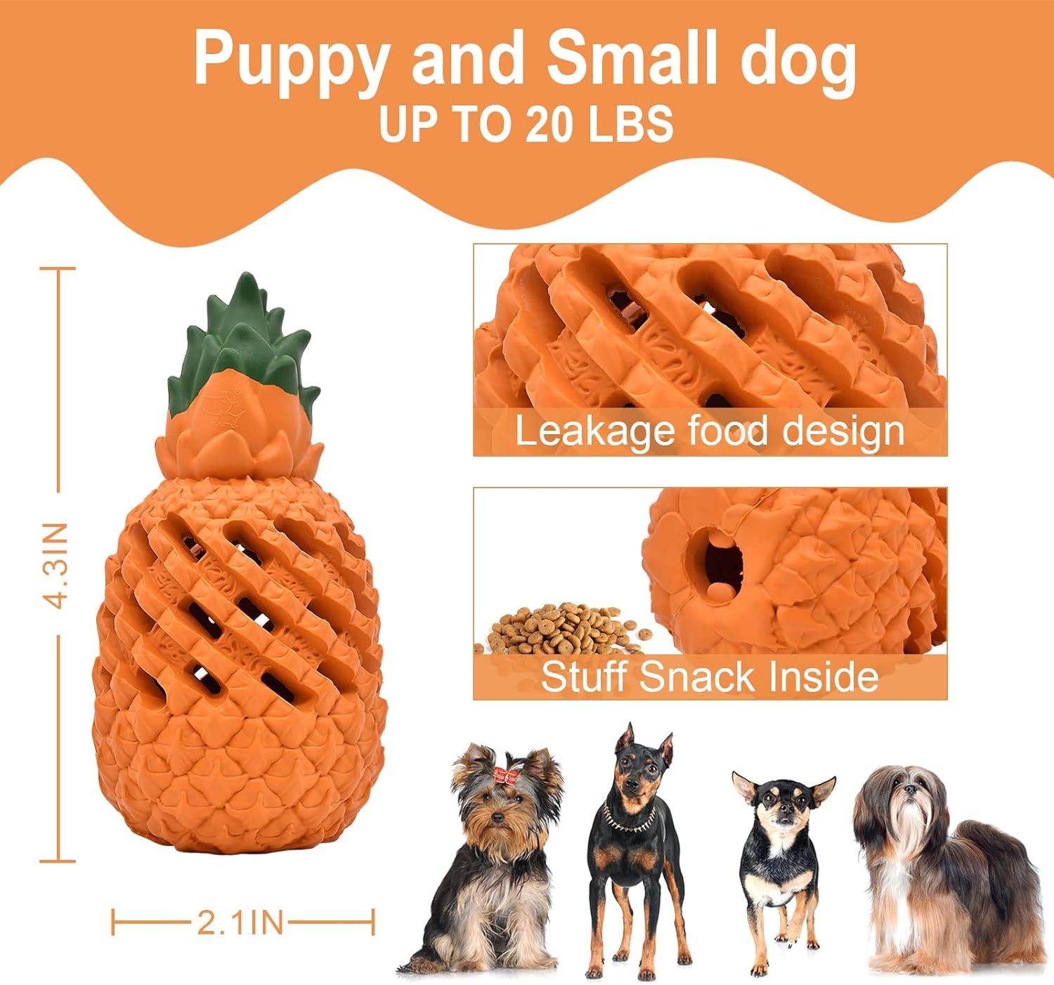 Dog Toys For Dogs Pineapple