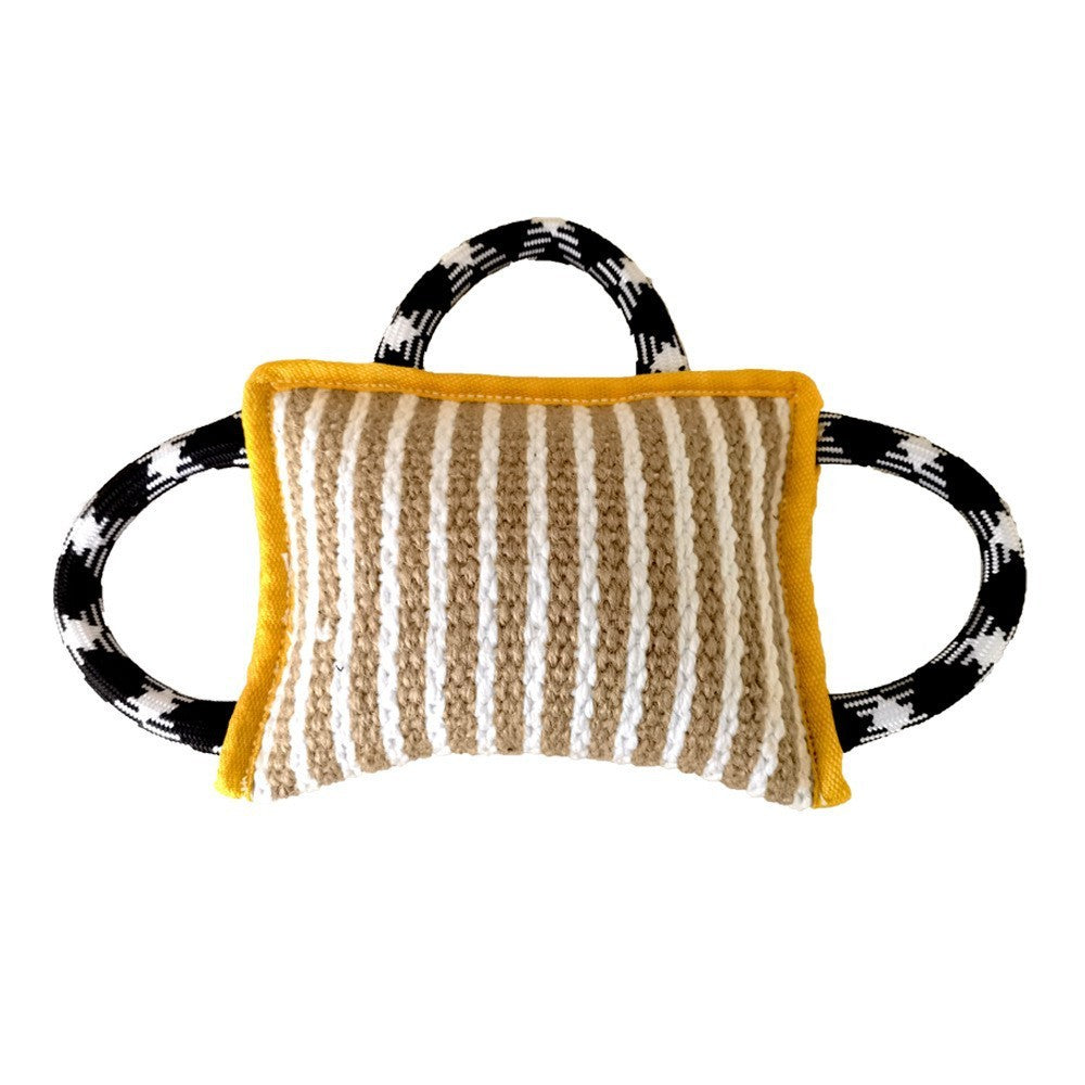 Dog Rope Toys Dog Jute Bite Pillow