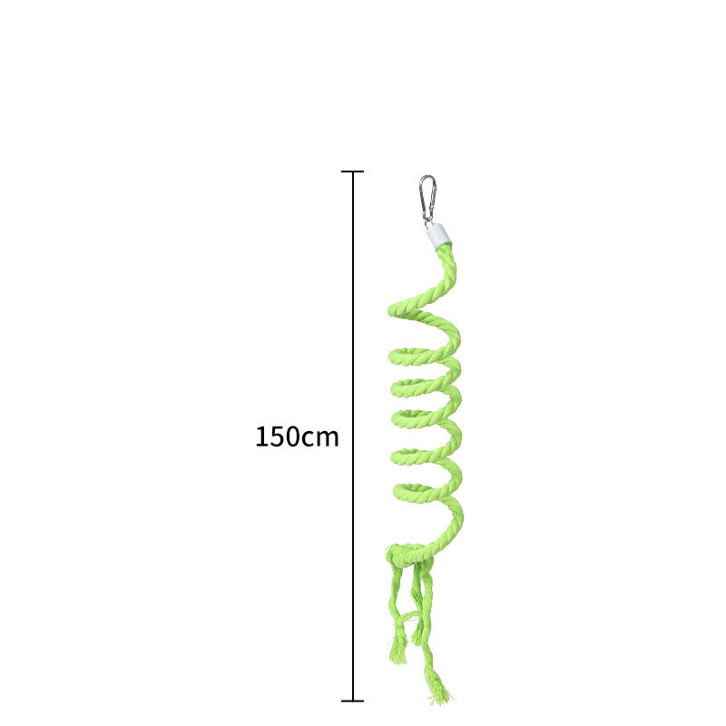 Bird Rope Perch Stand For Bird Cages