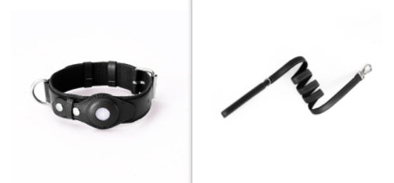 Airtag Pet Collar Leather Collar