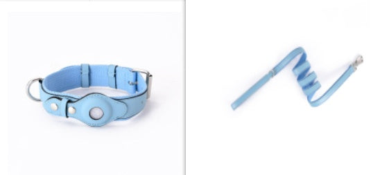 Airtag Pet Collar Leather Collar